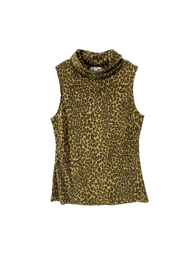 Leopard sleeveless
