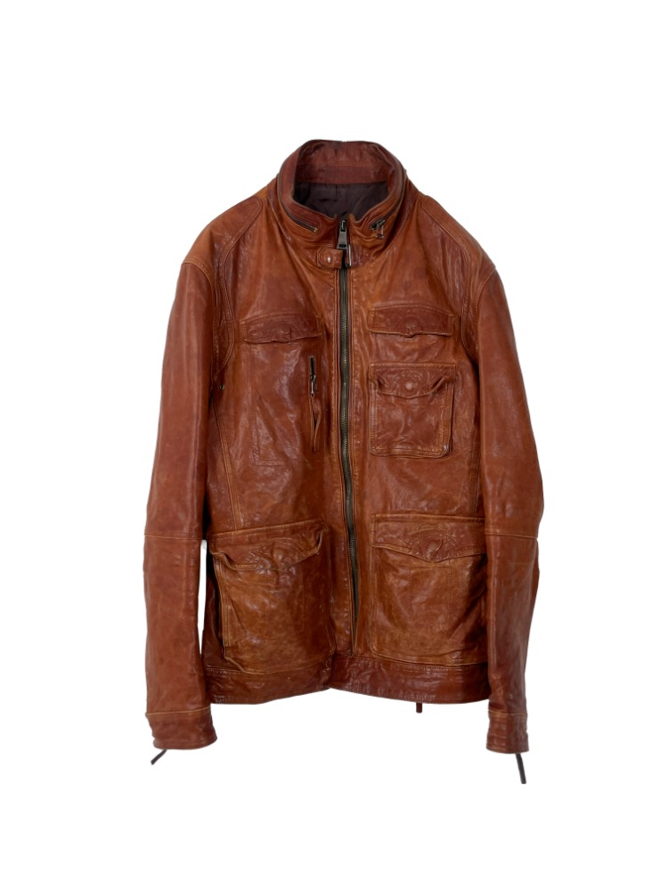 Bassowicus leather jacket